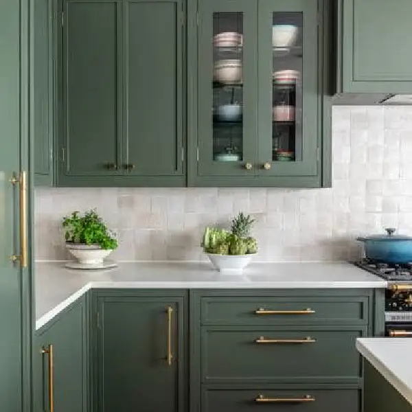 Sage Green Cabinetry